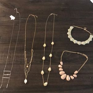 Bundle of 5 necklaces - Assorted